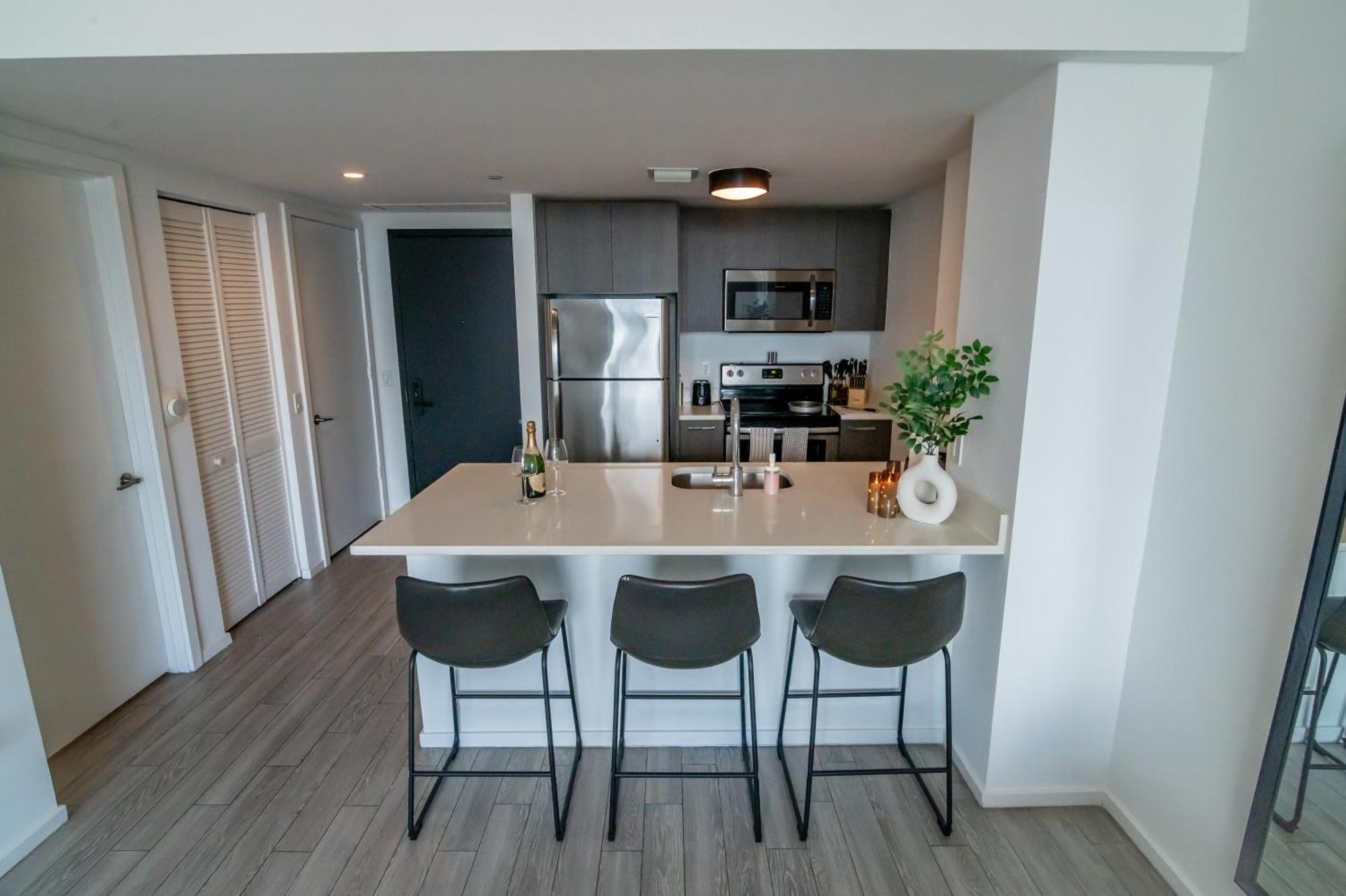 Luxurious King Bed Suite In Downtown Miami Kültér fotó
