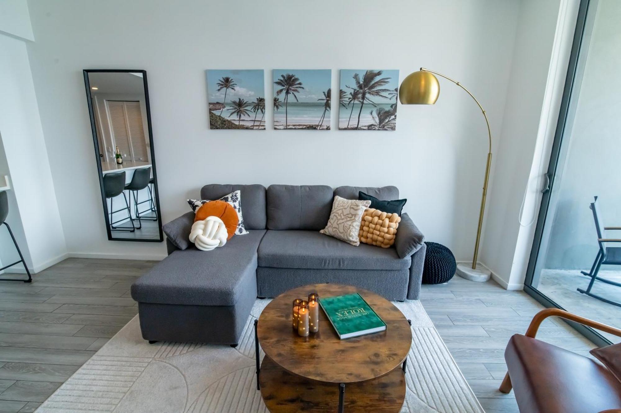 Luxurious King Bed Suite In Downtown Miami Kültér fotó